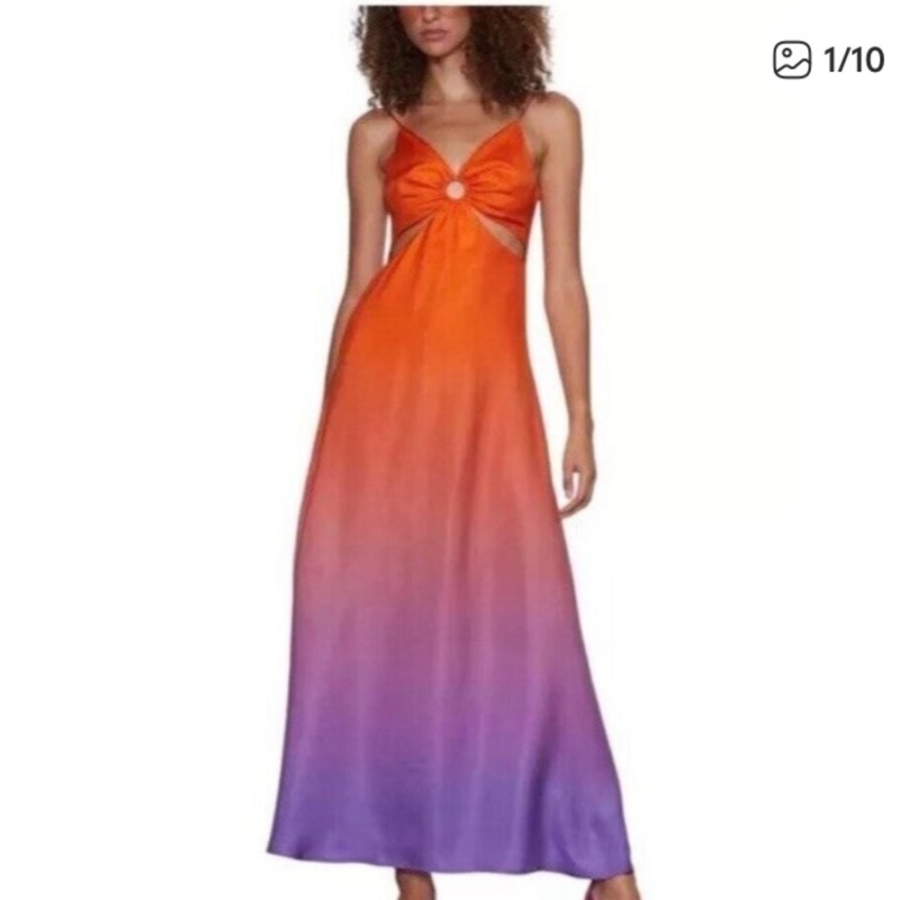 Anthropologie Giana Dress in Sunset XS